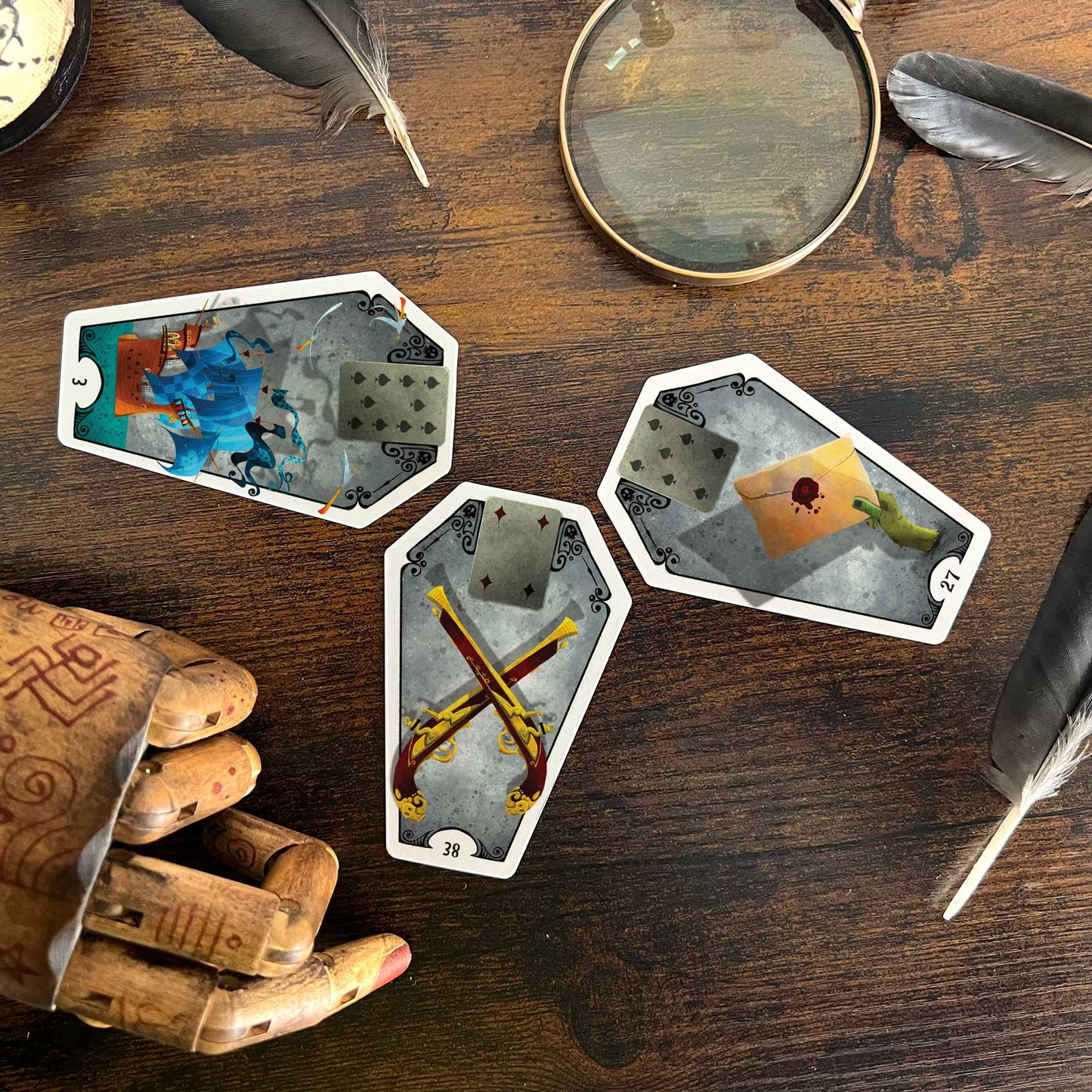 The Ghastly Lenormand From The Grave