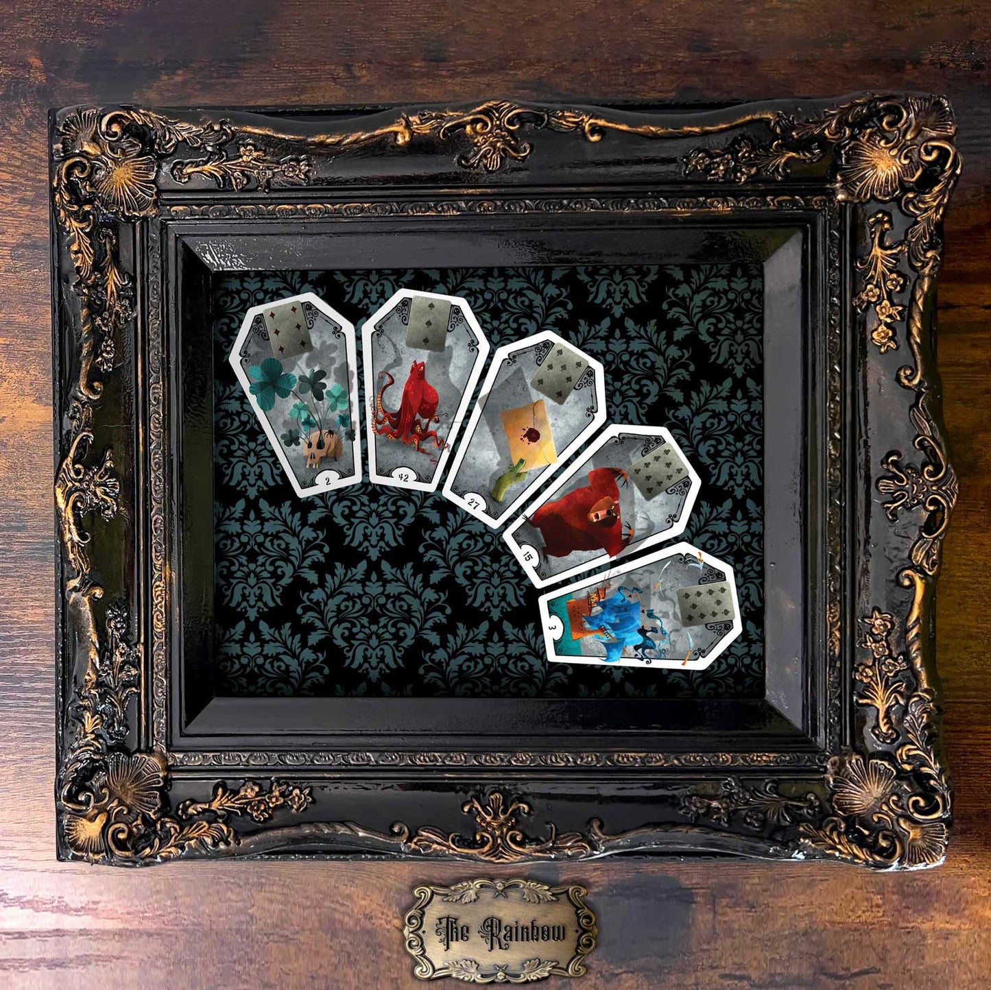 The Ghastly Lenormand - Hunted Graveyard Edition